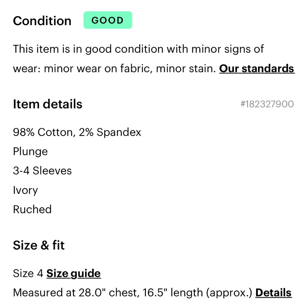 Cos Size 4 Long sleeve blouse - Picture 5 of 5